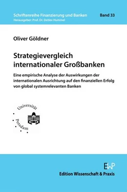 Abbildung von Göldner | Strategievergleich internationaler Großbanken | 1. Auflage | 2024 | beck-shop.de