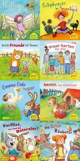 Abbildung von diverse | Pixi-8er-Set 302: Pixi im Frühling (8x1 Exemplar) | 1. Auflage | 2025 | beck-shop.de