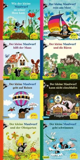 Abbildung von Miler / Nettingsmeier | Pixi-8er-Set 256: Der kleine Maulwurf (8x1 Exemplar) | 1. Auflage | 2025 | beck-shop.de