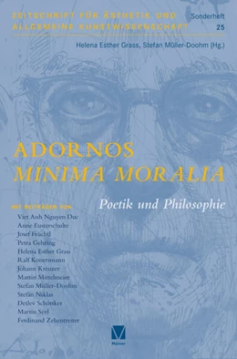 Abbildung von Grass / Müller-Dohm | Adornos ¿Minima Moralia¿ | 1. Auflage | 2024 | beck-shop.de