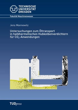 Abbildung von Mannewitz | Untersuchungen zum Öltransport in halbhermetischen Hubkolbenverdichtern für CO2-Anwendungen | 1. Auflage | 2024 | beck-shop.de