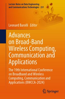 Abbildung von Barolli | Advances on Broad-Band Wireless Computing, Communication and Applications | 1. Auflage | 2024 | beck-shop.de