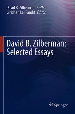 Abbildung von Lal Pandit / Zilberman | David B. Zilberman: Selected Essays | 1. Auflage | 2024 | beck-shop.de