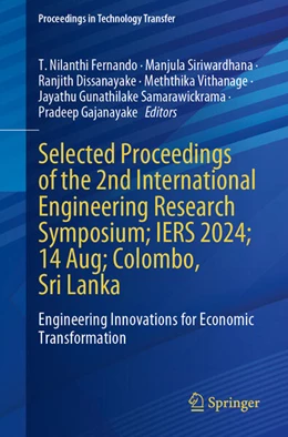 Abbildung von Fernando / Siriwardhana | Selected Proceedings of the 2nd International Engineering Research Symposium; IERS 2024; 14 Aug; Colombo, Sri Lanka | 1. Auflage | 2025 | beck-shop.de