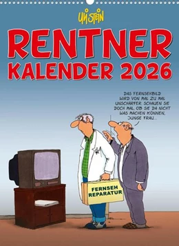 Abbildung von Stein | Uli Stein Rentnerkalender 2026: Monatskalender für die Wand | 1. Auflage | 2025 | beck-shop.de