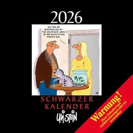 Abbildung von Stein | Uli Stein Schwarzer Kalender 2026: Monatskalender für die Wand | 1. Auflage | 2025 | beck-shop.de