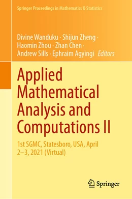 Abbildung von Wanduku / Zheng | Applied Mathematical Analysis and Computations II | 1. Auflage | 2024 | beck-shop.de