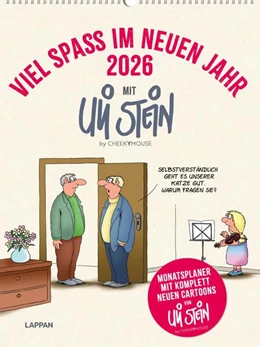 Abbildung von Stein | Viel Spaß im neuen Jahr 2026 mit Uli Stein by CheekYmouse: Monatsplaner mit komplett neuen Cartoons | 1. Auflage | 2025 | beck-shop.de