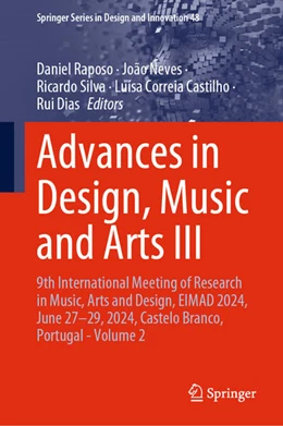 Abbildung von Raposo / Neves | Advances in Design, Music and Arts III | 1. Auflage | 2024 | beck-shop.de