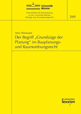 Abbildung von Wiemann | Der Begriff „Grundzüge der Planung“ im Bauplanungs- und Raumordnungsrecht | 1. Auflage | 2024 | beck-shop.de