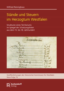 Abbildung von Reininghaus | Stände und Steuern im Herzogtum Westfalen | 1. Auflage | 2024 | 76 | beck-shop.de