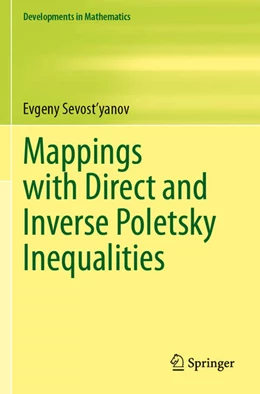 Abbildung von Sevost'yanov | Mappings with Direct and Inverse Poletsky Inequalities | 1. Auflage | 2024 | 78 | beck-shop.de