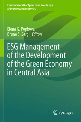 Abbildung von Popkova / Sergi | ESG Management of the Development of the Green Economy in Central Asia | 1. Auflage | 2024 | beck-shop.de