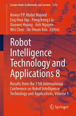 Abbildung von Abdul Majeed / Yap | Robot Intelligence Technology and Applications 8 | 1. Auflage | 2024 | beck-shop.de