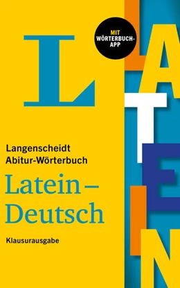 Abbildung von Langenscheidt Abitur-Wörterbuch Latein Klausurausgabe | 1. Auflage | 2025 | beck-shop.de