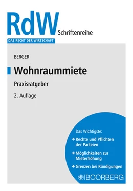 Abbildung von Berger | Wohnraummiete | 2. Auflage | 2024 | beck-shop.de