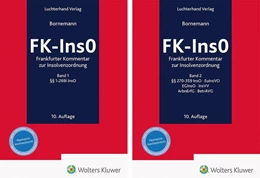 Abbildung von Bornemann (Hrsg.) | Frankfurter Kommentar zur Insolvenzordnung: FK-InsO - Kommentar | 10. Auflage | 2024 | beck-shop.de