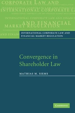 Abbildung von Siems | Convergence in Shareholder Law | 1. Auflage | 2011 | beck-shop.de