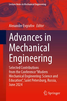 Abbildung von Evgrafov | Advances in Mechanical Engineering | 1. Auflage | 2025 | beck-shop.de