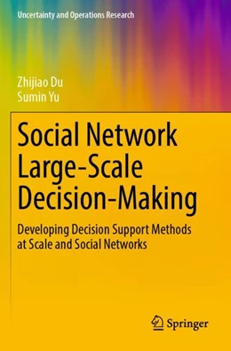 Abbildung von Du / Yu | Social Network Large-Scale Decision-Making | 1. Auflage | 2024 | beck-shop.de