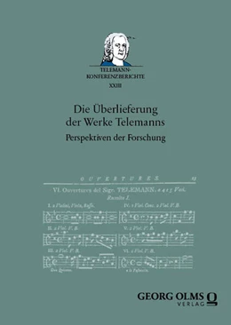 Abbildung von Reipsch / Lange | Die Überlieferung der Werke Telemanns | 1. Auflage | 2024 | beck-shop.de