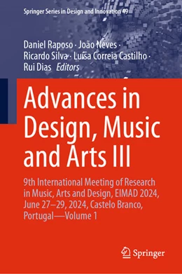 Abbildung von Raposo / Neves | Advances in Design, Music and Arts III | 1. Auflage | 2024 | beck-shop.de