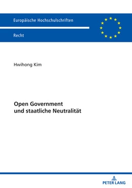 Abbildung von Kim | Open Government und staatliche Neutralität | 1. Auflage | 2024 | beck-shop.de