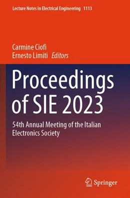 Abbildung von Limiti / Ciofi | Proceedings of SIE 2023 | 1. Auflage | 2024 | beck-shop.de