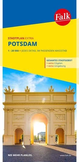 Abbildung von Falk Stadtplan Extra Potsdam 1:20.000 | 18. Auflage | 2025 | beck-shop.de