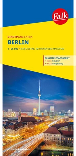 Abbildung von Falk Stadtplan Extra Berlin 1:25.000 | 39. Auflage | 2025 | beck-shop.de