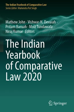 Abbildung von John / Devaiah | The Indian Yearbook of Comparative Law 2020 | 1. Auflage | 2024 | beck-shop.de