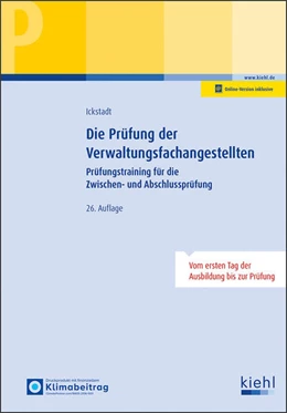 Abbildung von Ickstadt | Die Prüfung der Verwaltungsfachangestellten | 26. Auflage | 2025 | beck-shop.de