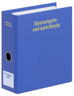 Abbildung von Synonym-Verzeichnis | 21. Auflage | 2024 | beck-shop.de