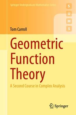 Abbildung von Carroll | Geometric Function Theory | 1. Auflage | 2024 | beck-shop.de