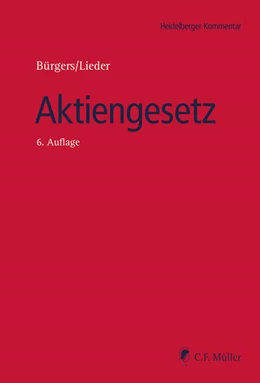 Abbildung von Becker / Bürgers | Aktiengesetz | 6. Auflage | 2024 | beck-shop.de