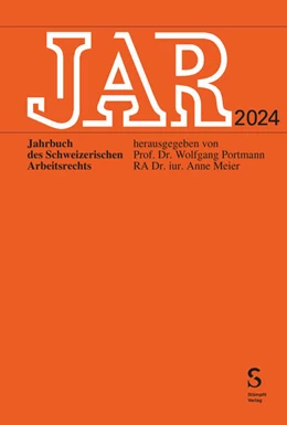 Abbildung von Portmann / Meier | JAR 2024 | 1. Auflage | 2024 | beck-shop.de