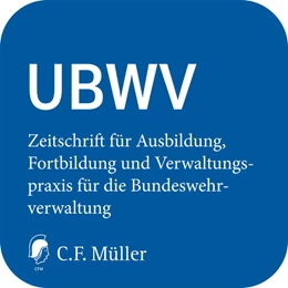 Abbildung von Maikranz / Franke | UBWV online | 1. Auflage | 2025 | beck-shop.de