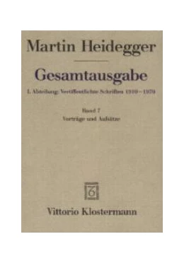 Abbildung von Heidegger / Herrmann | Martin Heidegger Gesamtausgabe | 1. Auflage | 2000 | beck-shop.de