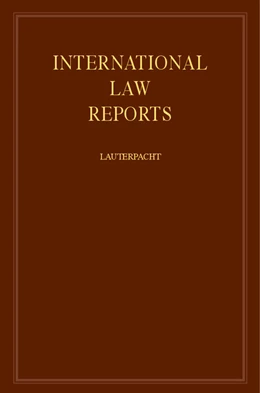 Abbildung von Lauterpacht | International Law Reports | 1. Auflage | 1979 | beck-shop.de