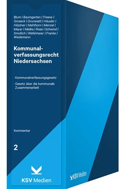 Abbildung von Blum / Baumgarten | Kommunalverfassungsrecht Niedersachsen | 1. Auflage | 2023 | beck-shop.de