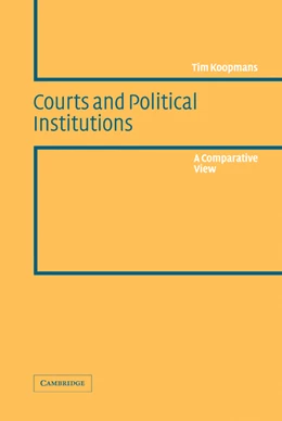 Abbildung von Koopmans | Courts and Political Institutions | 1. Auflage | 2003 | beck-shop.de