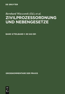 Abbildung von Prütting / Jänich | §§ 542-591 | 3. Auflage | 2005 | beck-shop.de