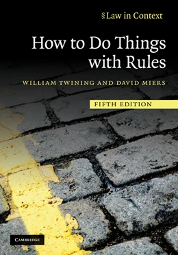 Abbildung von Twining / Miers | How to Do Things with Rules | 1. Auflage | 2010 | beck-shop.de