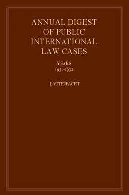 Abbildung von Lauterpacht | International Law Reports | 1. Auflage | 1945 | beck-shop.de