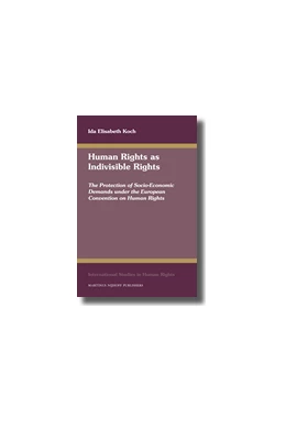 Abbildung von Koch | Human Rights as Indivisible Rights | 1. Auflage | 2009 | beck-shop.de