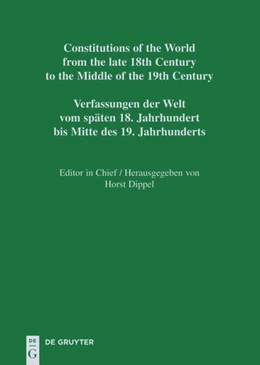 Abbildung von Schweizer / Zelger | National Constitutions I | 1. Auflage | 2026 | beck-shop.de