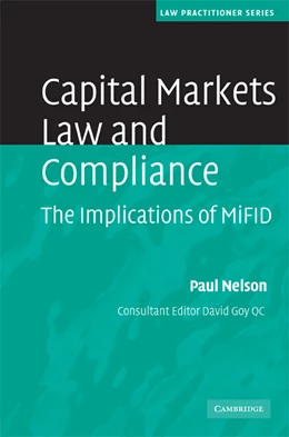 Abbildung von Nelson | Capital Markets Law and Compliance | 1. Auflage | 2008 | beck-shop.de