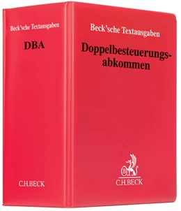 Abbildung von Doppelbesteuerungsabkommen: DBA | 34. Auflage | 2024 | beck-shop.de