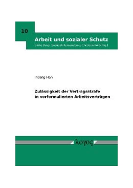 Abbildung von Han | Zulässigkeit der Vertragsstrafe in vorformulierten Arbeitsverträgen | 1. Auflage | 2008 | 10 | beck-shop.de