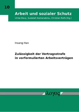 Abbildung von Han | Zulässigkeit der Vertragsstrafe in vorformulierten Arbeitsverträgen | 1. Auflage | 2008 | 10 | beck-shop.de